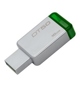 MEMORIA USB KINGSTON DT50 16GB GREEN 