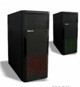 CASE GAMER HALION MACK 2810BG/2810BR 300W LED VERDE/LED ROJO