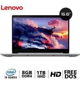 NOTEBOOK LENOVO IP S145, 15.6" HD,  CORE I5-8265U 1.60GHZ, 8GB DDR4, 1TB,  GEFORCE 2GB