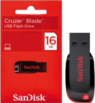 MEMORIA USB SANDISK 16 GB CRUZER BLUE