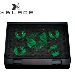 COOLER XBLADE P/LAPTOP GLACIUS ILUMINADO 17" 5 | GXB-H501-BK