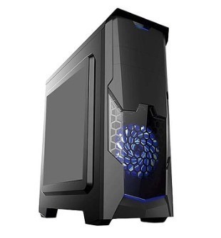 CASE HALION PHANTOM 8804 BLACK  500W LED- AZUL