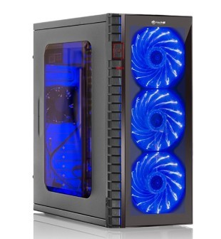 CASE CYBERTEL XTREME CBX5034  USB 3.0 FAN LED 12CM - 350W REAL