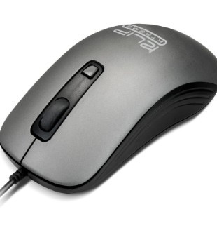 MOUSE KLIP XTREME SHADOW  USB GRIS 1600DPI - KMO-111