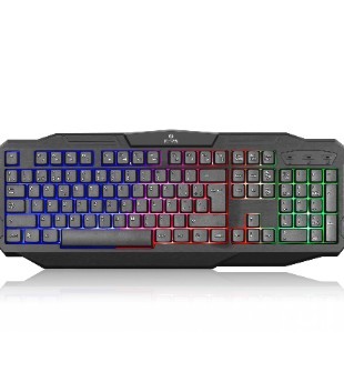 TECLADO GAMING ENKORE SILICON ENK USB LED - ENK 601