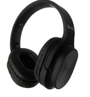 AURICULARES INALÁMBRICOS TEROS TE-8080, BLUETOOTH, CONTROLES INTEGRADOS, 3.5 MM, NEGRO.