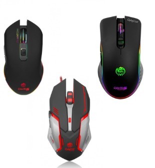 MOUSE GAMING CYBERTEL PISTONNE ENERGY PHANTOM STALLION SPYDER  USB 