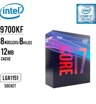 PROCESADOR INTEL CORE I7-9700KF, 3.60 GHZ