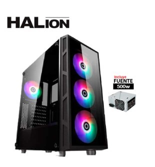 CASE  HALION TORNADO 1 PANEL VIDRIO RGB | 500W