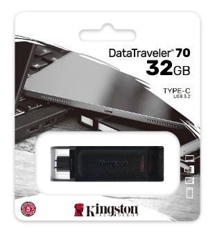 KINGSTON MEMORIA USB-C DT70 32GB | TIPO C