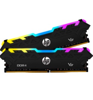 MEMORIA HP V8 RGB 16GB, DDR4, 3200 MHZ, PC4-25600