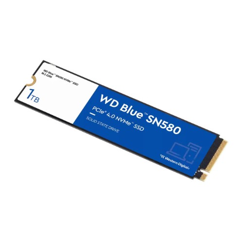 DISCO SOLIDO WESTERN DIGITAL SN580 BLUE 1TB PCIE 4 M2|  SSDWEST WDS100T3B0E