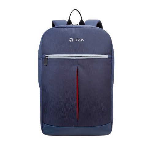 MOCHILA TEROS TE-IDS18584, POLIESTER, NOTEBOOK HASTA 15.6", AZUL