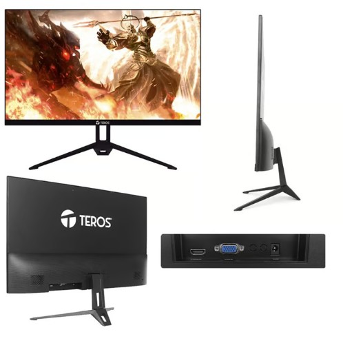 MONITOR TEROS TE-2712S, 27" IPS, FLAT 100HZ, 1920X1080, FULL HD, HDMI RELACIÓN DE ASPECTO 16:9, BRILLO 300 CD/M2, CONTRASTE 1 000:1, TIEMPO DE RESPUESTA 1 MS MPRT