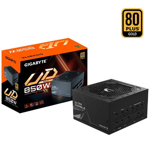 FUENTE GIGABYTE UD850GM 850W 80 PLUS GOLD FULL MODULAR  | UD850GM 