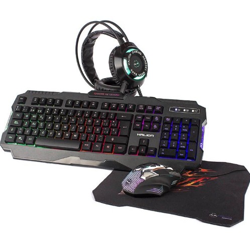 COMBO GAMER 4 EN 1 HALION AKULA HA-870C