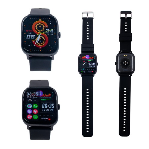 RELOJ INTELIGENTE TEROS TE-8084N, 1.85" AMOLED, IP68, BLUETOOTH 5.3, NEGRO | SMARTWATCH