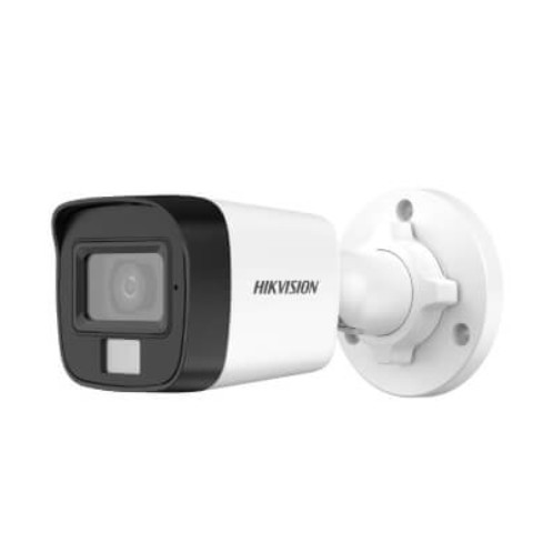 CAMARA HIKVISION BULLET 5MP 3K SMART HYBRID LIGHT IR 25M 2.8MM C-AUDIO | DS2CE16K0T-LPFS