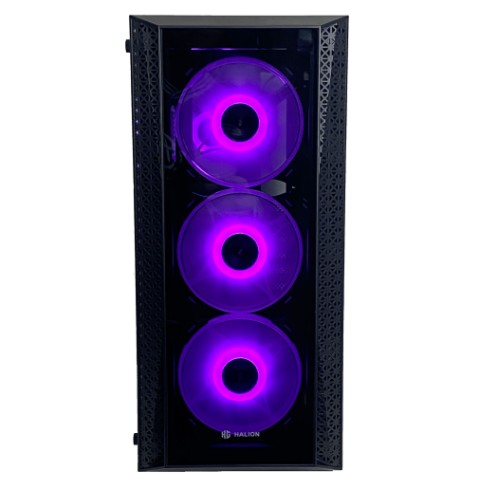 CASE GAMER  TORNADO CON FUENTE 600W 06 ARGB VIDRIO
