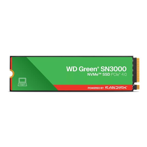 DISCO SOLIDO WESTERN DIGITAL GREEN SN3000 NVME 500GB M.2 2280  NVME | BY SANDISK WD