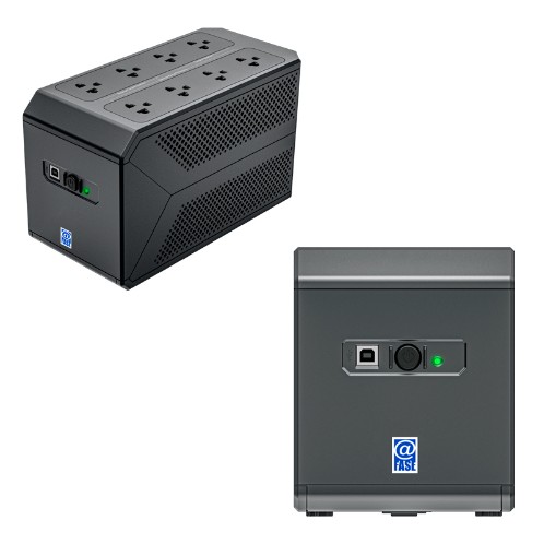 UPS INTERACTIVO ELISE SERIE POWER BOX, 850VA / 480W, PUERTO INTELIGENTE USB-HID. / POWER BOX 850 VA