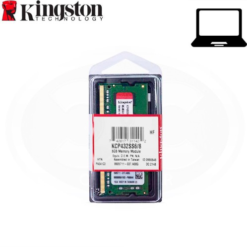 MEMORIA RAM SODIMM KINGSTON 8GB DDR4 3200MHZ | 3.20GHZ