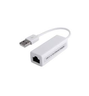 ADAPTADOR GENERICO  USB 2.0 - RJ45 | USB ETHERNET RJ-45