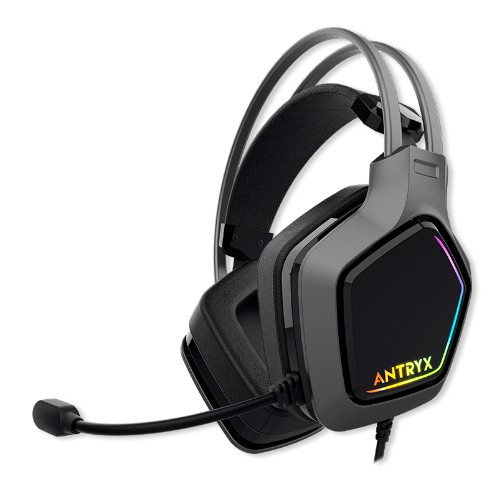 AURICULAR GAMING ANTRYX ENIGMA SE 7 EN 1 , RGB, USB, VIBRACION, CONTROL EN LINEA.