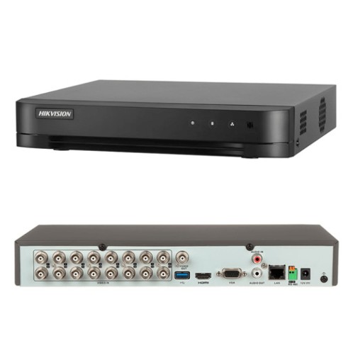 DVR HIKVISION  16CH TURBOHD + 16CH IP / 8 MP(4K)  | HK-IDS7216HUHI-M2/XT