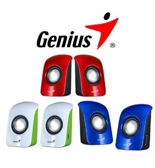 PARLANTE USB GENIUS U115 - USB NEGRO /ROJO/ BLANCO/AZUL