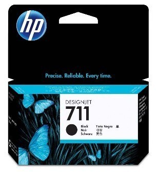 TINTA HP 711 NEGRA  T120/T520  38ML