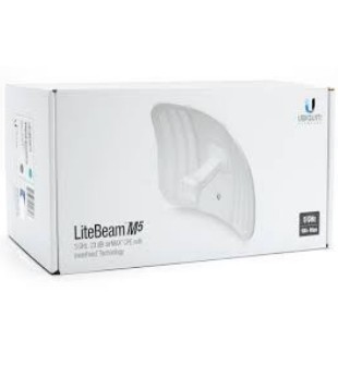 UBIQUITI ANTENA DIRECCIONAL 5.0 GHZ DE 23 DBI LITEBEAM M5-23