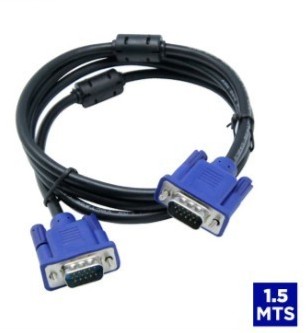 CABLE VGA DE VIDEO 1.50MT. LCD CON DOBLE FILTRO	