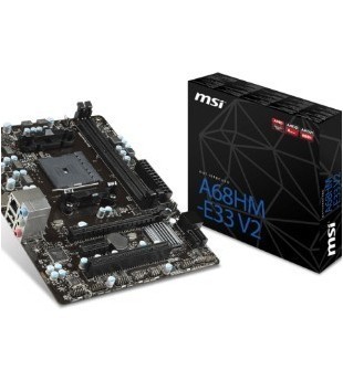 MOTHERBOARD MSI A68HM-E33 V2, FM2+ ,AMD, DDR3, , USB 3.0