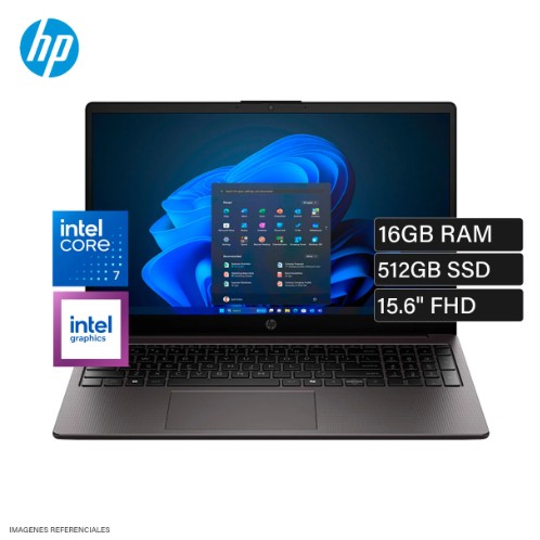 NB HP 250R ,15.6 HD LED, CORE 7 150U, 16GB DDR5, SSD 512GB, 2 YEARS  | D2DX8AT