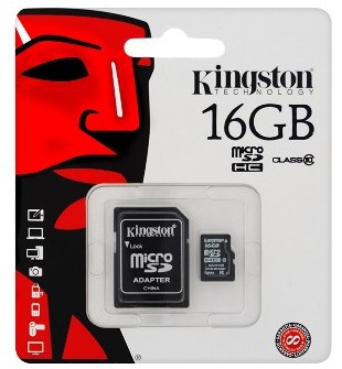 MEMORIA MICRO SD KINGSTON 16GB CLASE 10