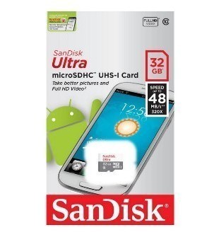 MEMORIA MICRO SD SANDISK 32GB CLASE 10 ULTRA