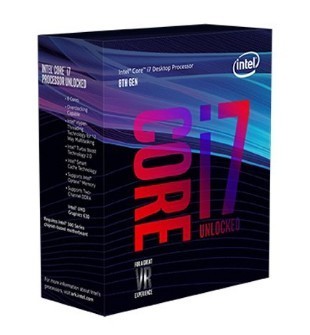 PROCESADOR INTEL CORE I7 8700K 3.70GHZ  LGA 1151 8VA GEN