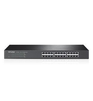 SWITCH 24 PUERTOS A 10/100 MBPS - 19 PULG - TL-SF1024