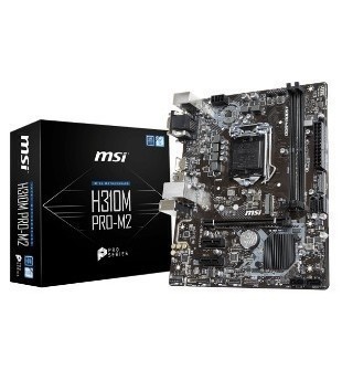 MOTHERBOARD  MSI H310M PRO-M2 SVL DDRA - RANURA M.2