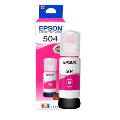 TINTA EPSON 504 MAGENTA