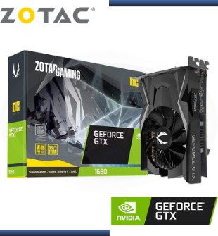 ZOTAC GAMING GEFORCE GTX 1650 4GB GDDR6 128BITS OC 